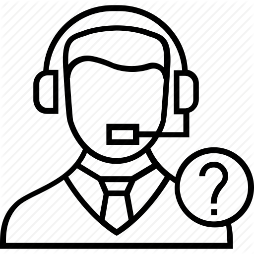 512x512 call center, customer representative, customer service, help - Call Center Drawing