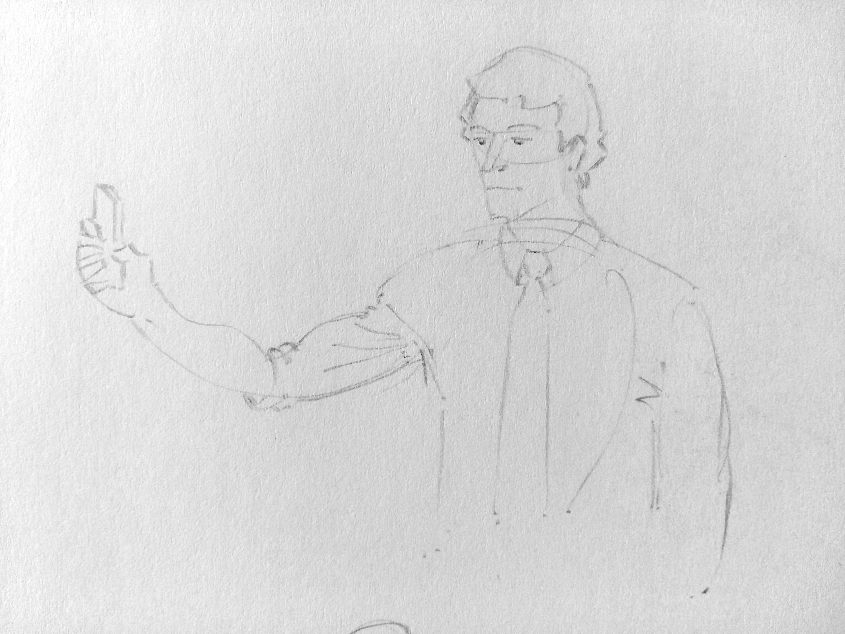 3264x2448 downtime drawings sketches i did while working as a call center - Call Center Drawing