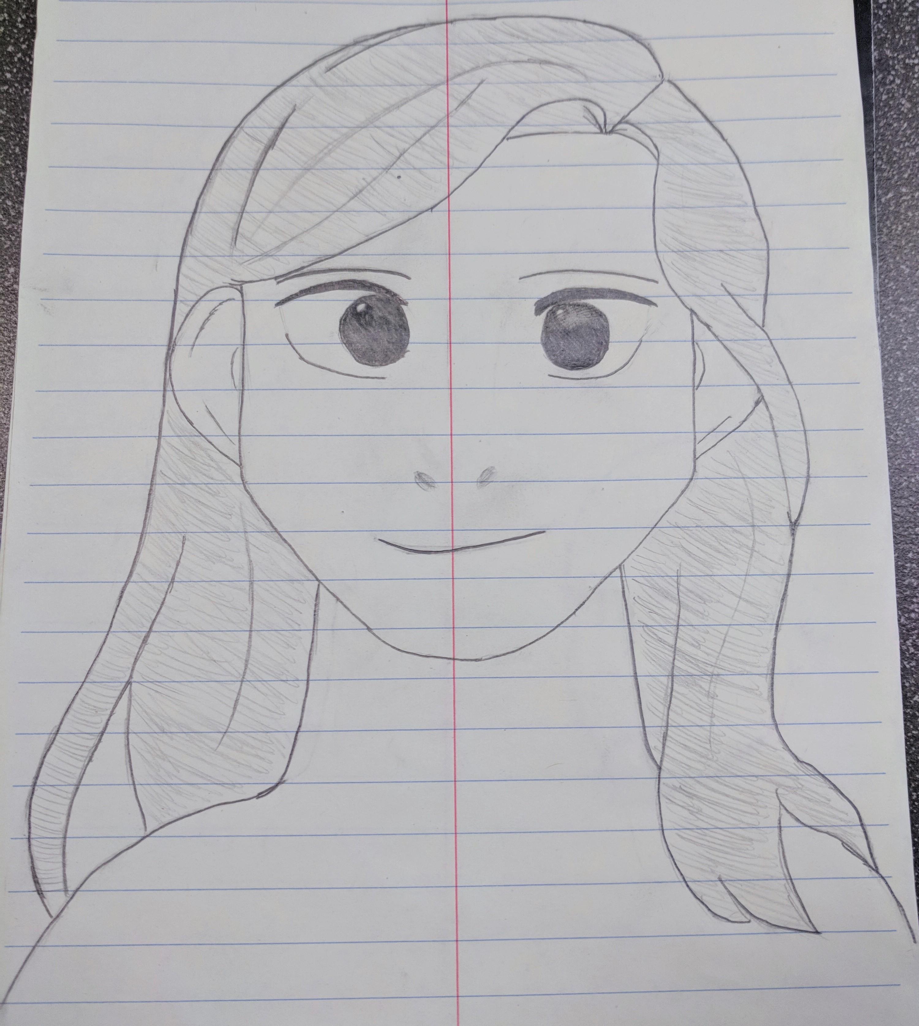 3001x3352 I Work - Call Center Drawing