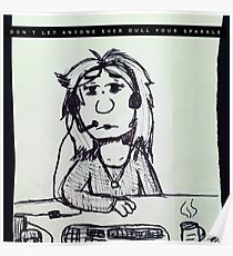 210x230 call center drawing posters redbubble - Call Center Drawing