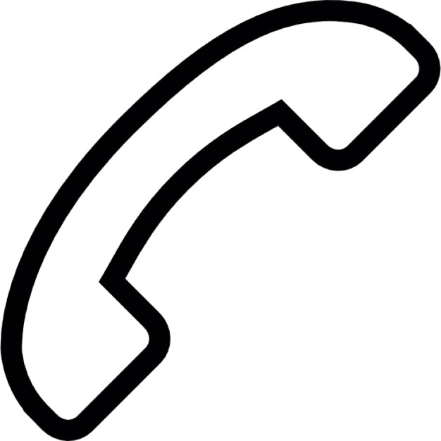 626x626 Call End Vector Drawing - Call Drawing