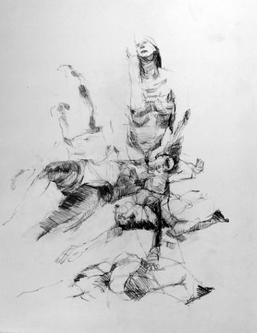 375x485 Call For Humanity Drawing - Call Drawing