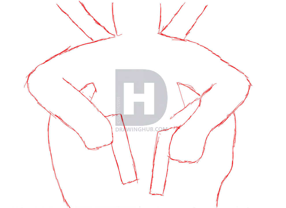 990x720 How To Draw Call Of Duty Black Ops, Step - Call Drawing