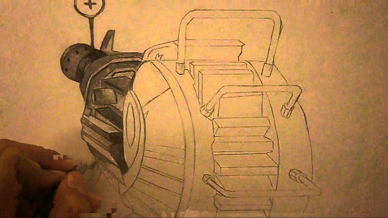 1280x720 black ops ray gun speed drawing - Call Of Duty Black Ops 2 Drawings