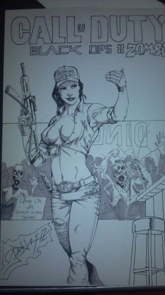 335x596 black ops misty gamer black ops zombies, call of duty - Call Of Duty Black Ops 2 Drawings