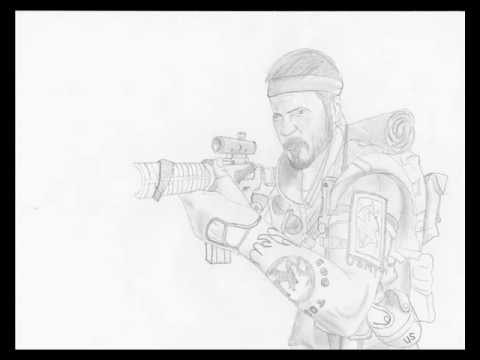 480x360 Call Of Duty Ghosts Drawing - Call Of Duty Ghost Drawing