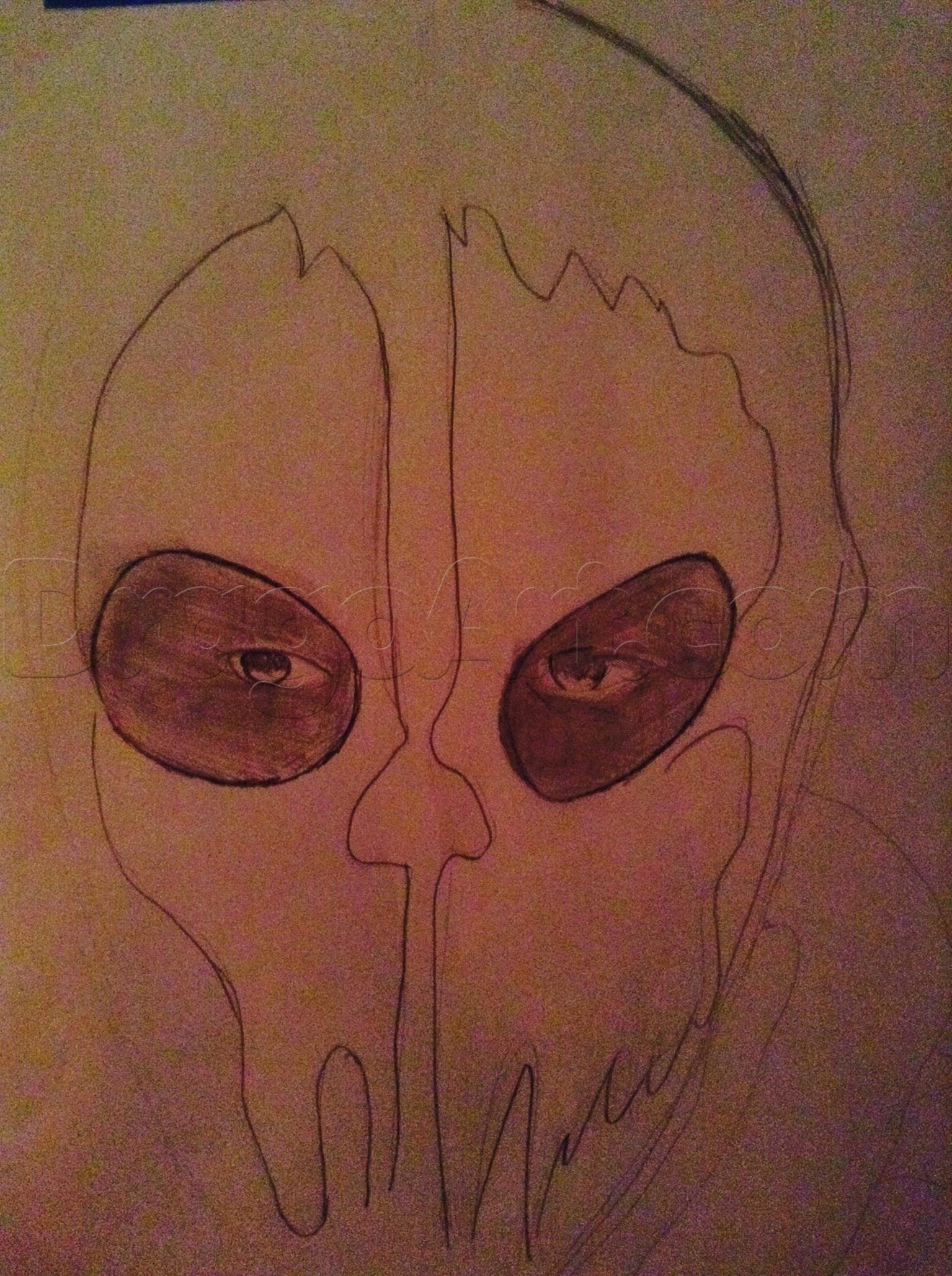1535x2056 Step How To Draw Logan Walker Call Of Duty Ghosts - Call Of Duty Ghost Drawing