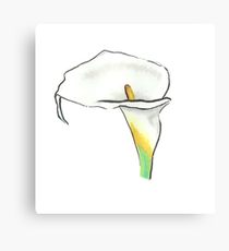 210x230 calla lily drawing canvas prints redbubble - Calla Lily Drawing