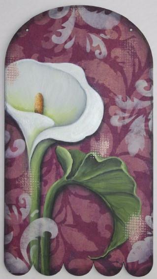 319x565 Calla Lily E Pattern Cupboard Distributing - Calla Lily Drawing Pattern