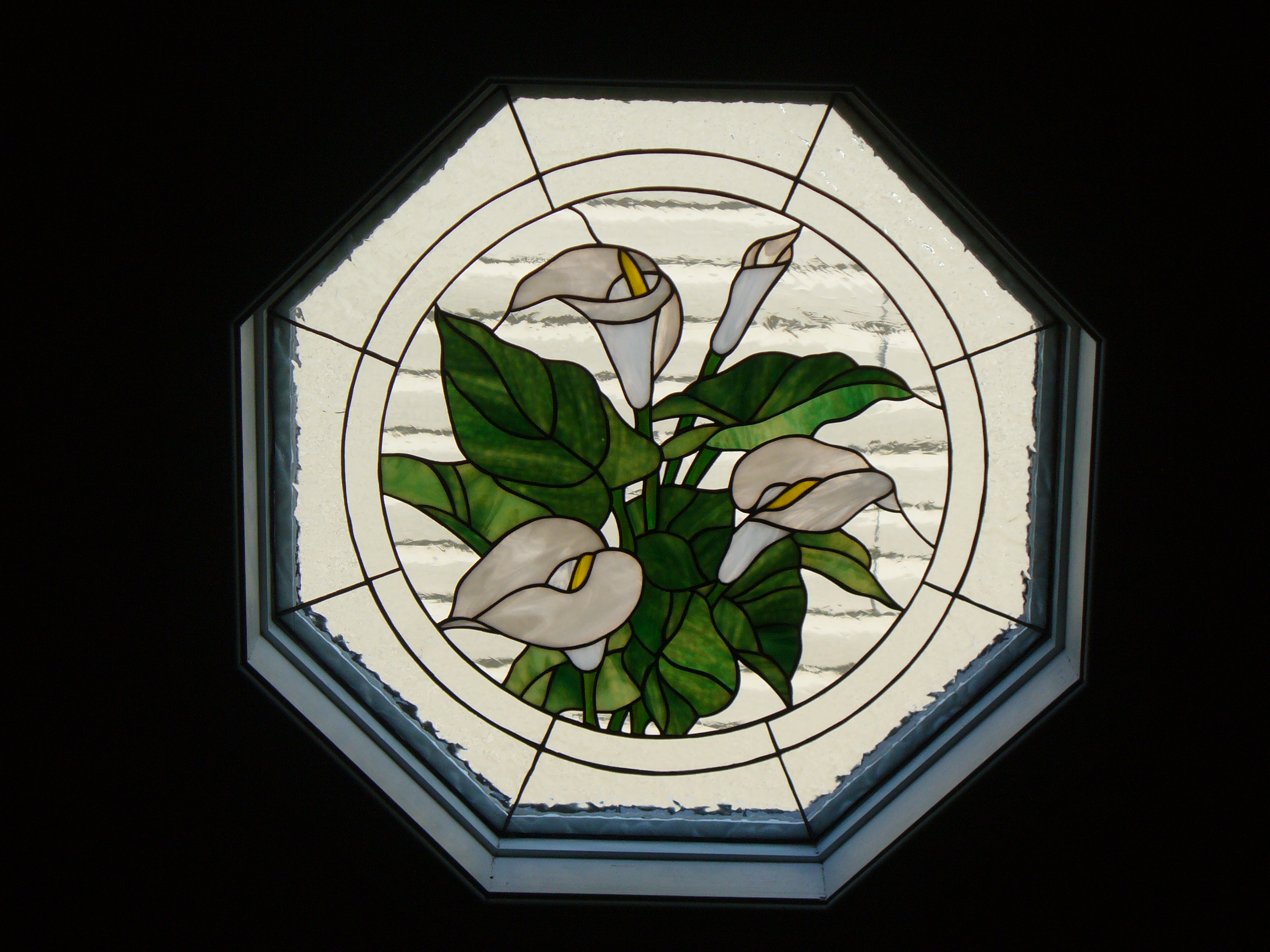 2560x1920 Stained Glass Supplies, Patterns, Classes, Glass Fusing - Calla Lily Drawing Pattern
