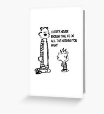 210x230 calvin and hobbes drawing greeting cards redbubble - Calvin And Hobbes Drawing