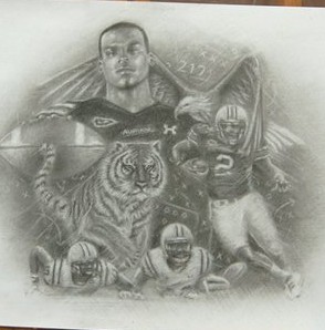 294x298 free drawing cam newton phone wallpaper - Cam Newton Drawing