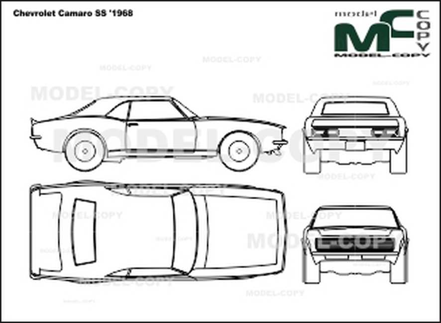 886x649 Chevrolet Camaro Ss - Camaro Drawing