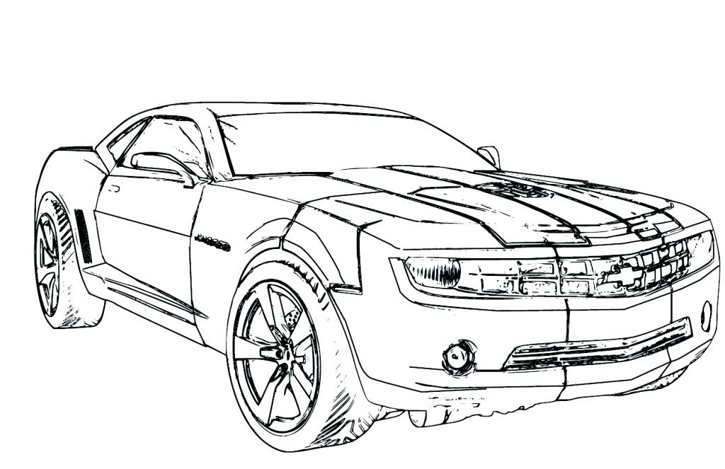 Camaro Outline Drawing At Paintingvalley Com Explore Collection