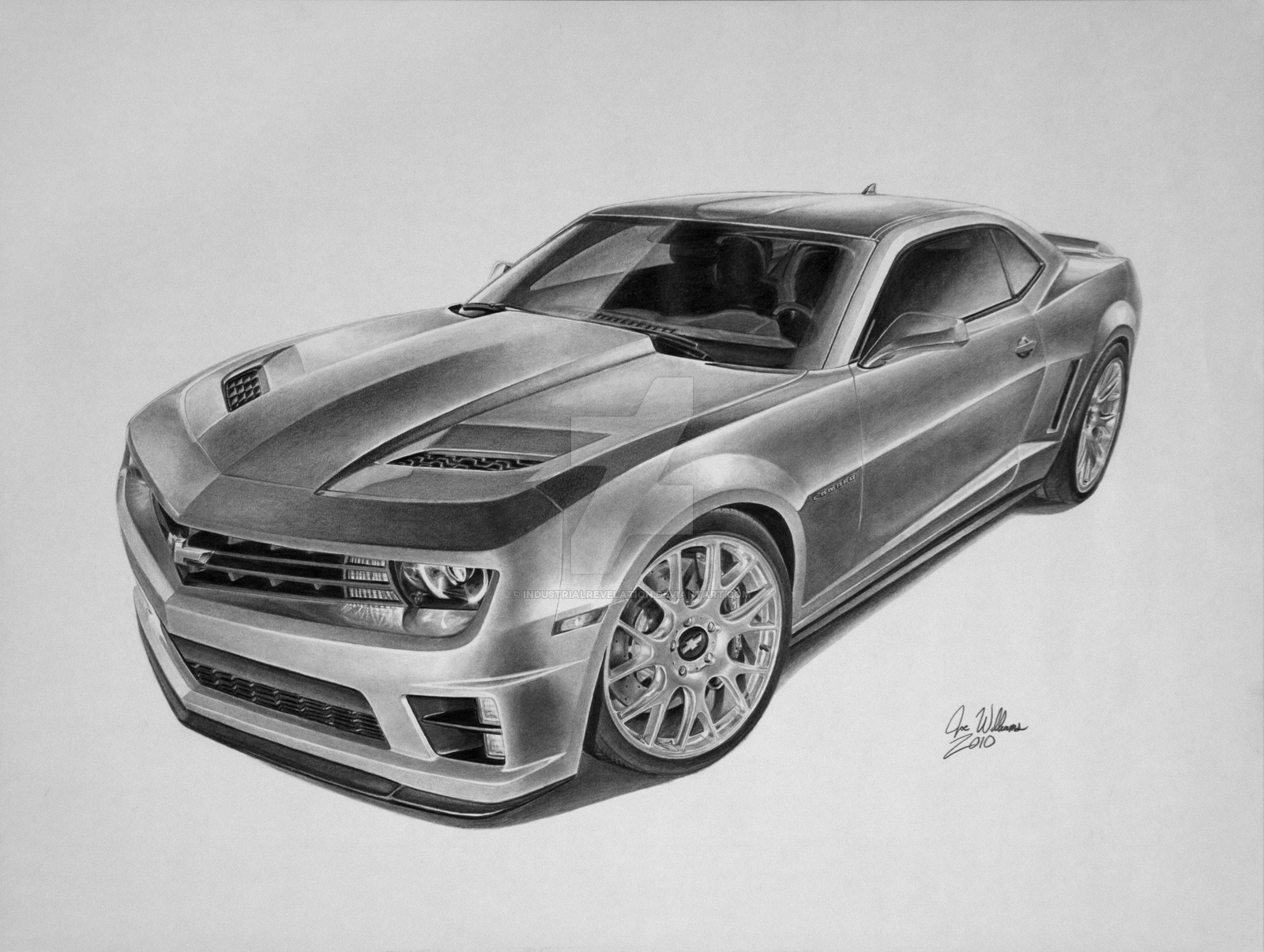 Camaro Outline Drawing at Explore collection of