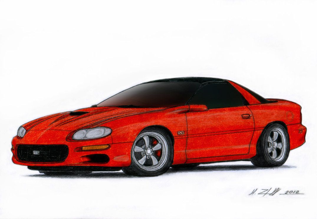 1075x743 Chevrolet Camaro Ss Drawing - Camaro Ss Drawing