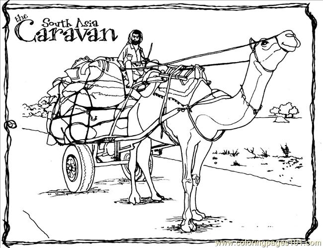 650x499 cart drawing camel transparent png clipart free download - Camel Caravan Drawing