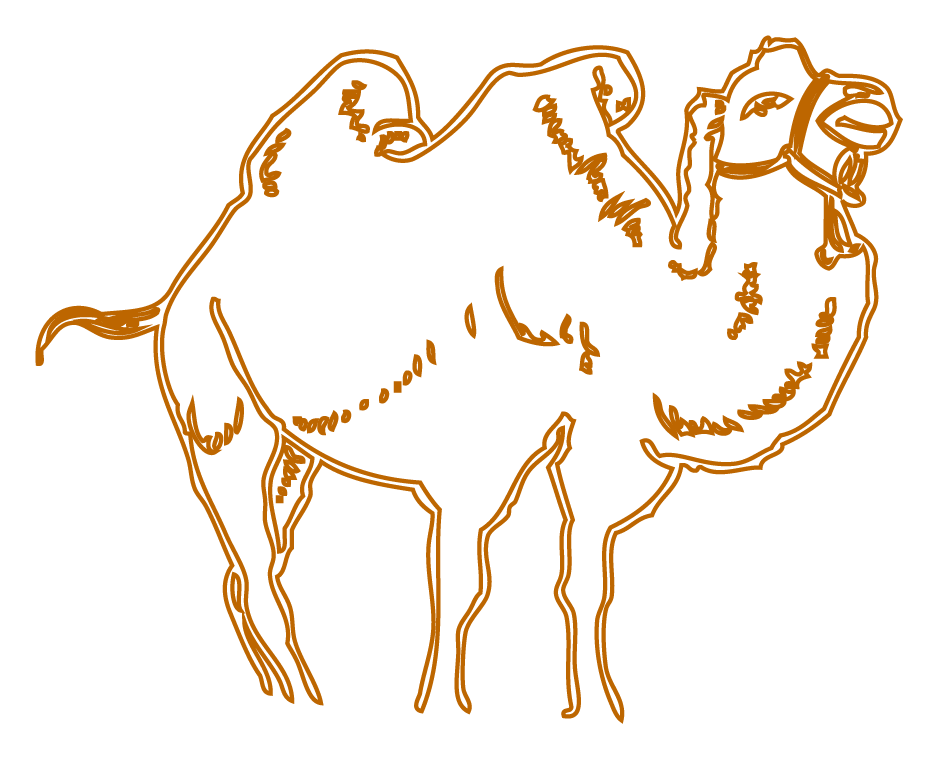 938x759 Camels Drawing Free Download On Unixtitan - Camel Cartoon Drawing