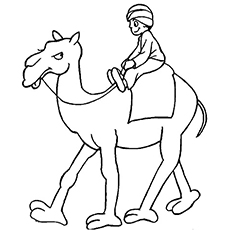230x230 Top Printable Camel Coloring Pages Online - Camel Drawing For Kids
