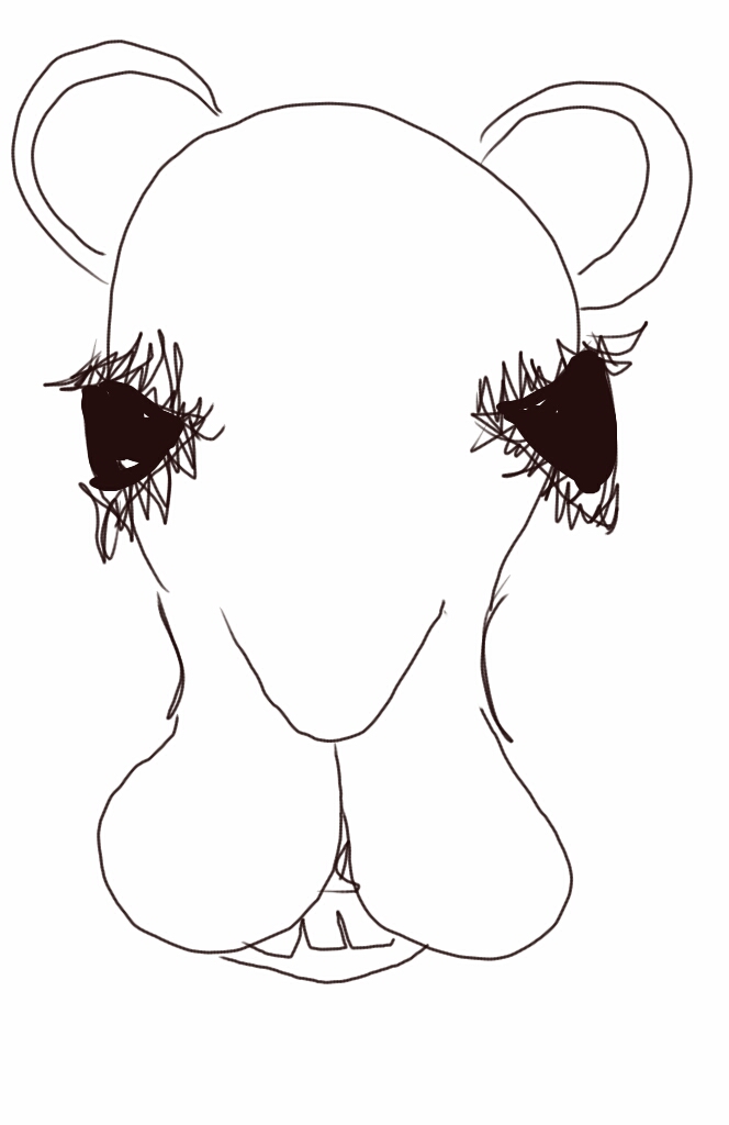 664x1024 Drawings The Thinkubator - Camel Face Drawing