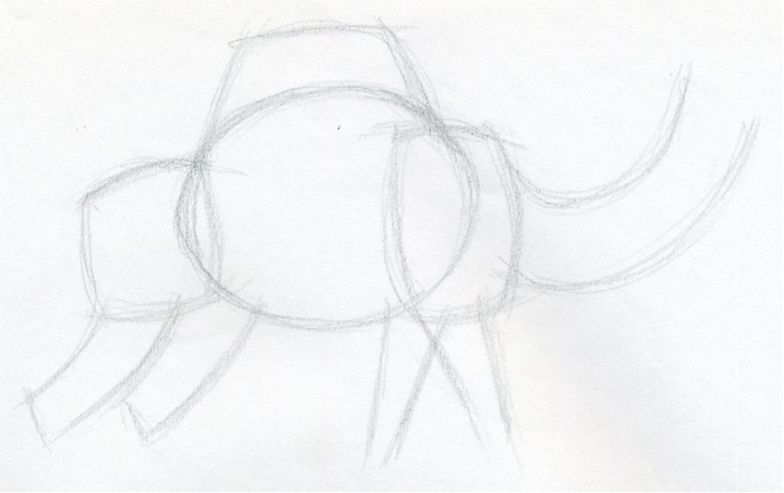 784x493 How To Draw A Camel, Simple, Quick In Color Pencil - Camel Line Drawing