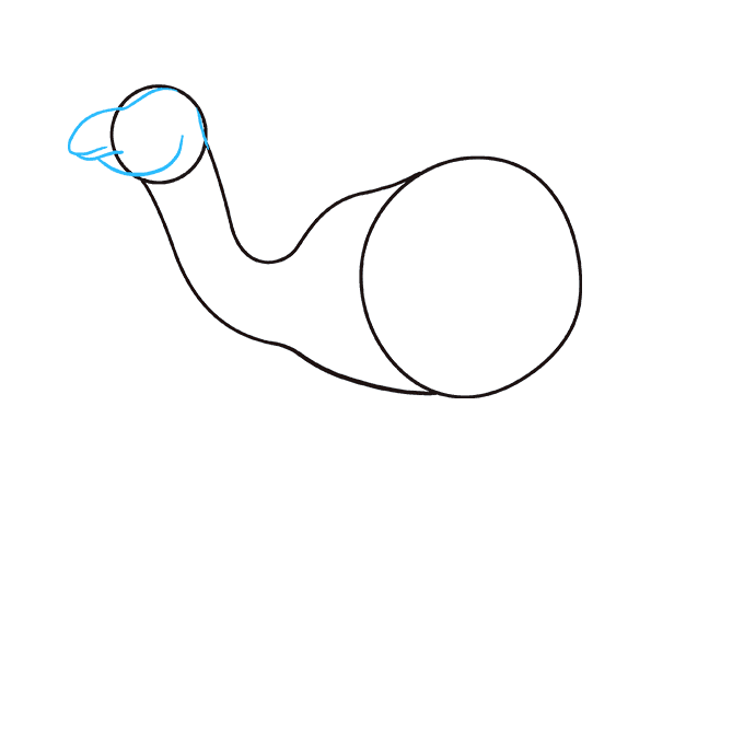 680x678 How To Draw A Camel - Camel Line Drawing