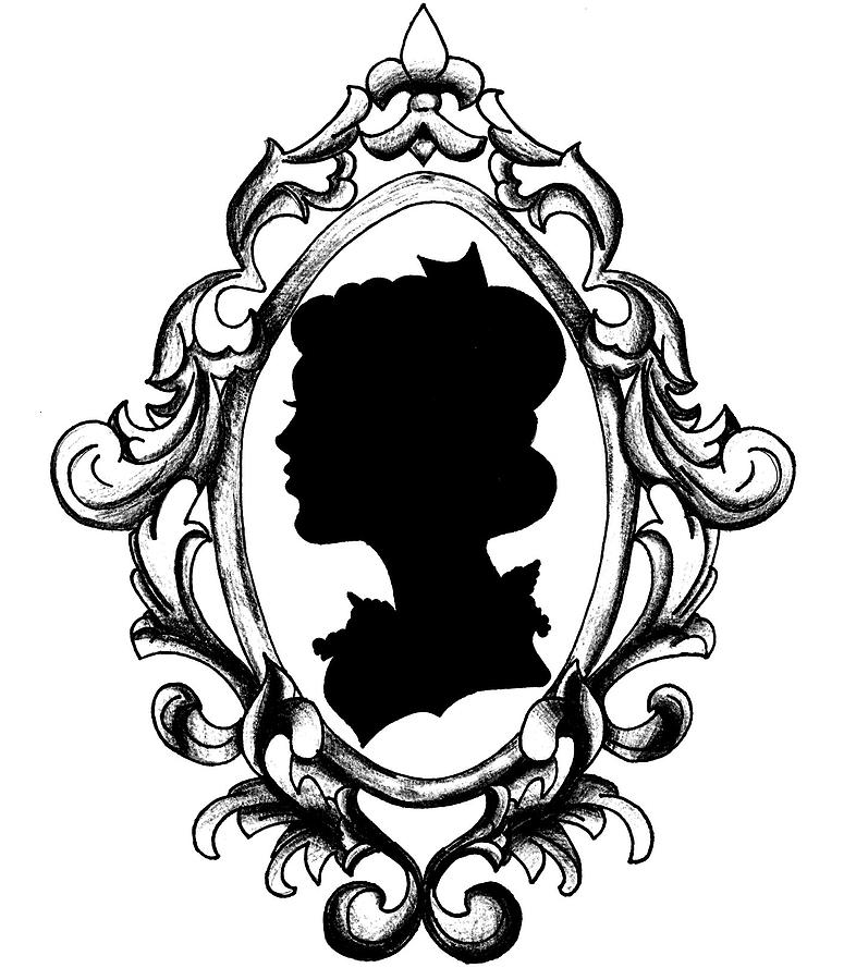 786x900 Cameo Silhouette Drawing - Cameo Drawing