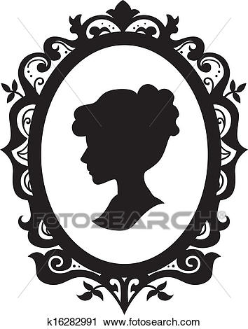 354x470 Collection Of Free Cowboys Cameo Download On Ui Ex - Cameo Drawing