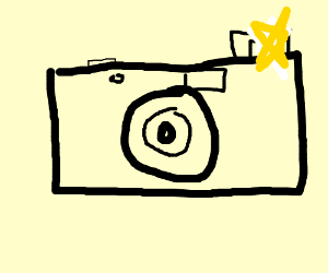 300x250 Camera Flash Drawing - Camera Flash Drawing