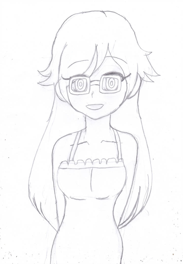 743x1075 Fanart A Camera Flash The Edit Button - Camera Flash Drawing