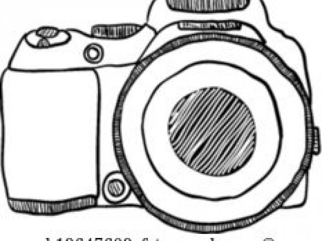 640x480 Photos Clipart Camera Flash - Camera Flash Drawing
