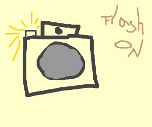 300x250 put the camera flash on drawing - Camera Flash Drawing