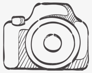 300x240 Camera Drawing Png Download Transparent Camera Drawing Png - Camera Outline Drawing