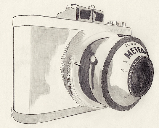 537x431 meteor camera, drawing pencil drawing of a meteor camera - Camera Pencil Drawing