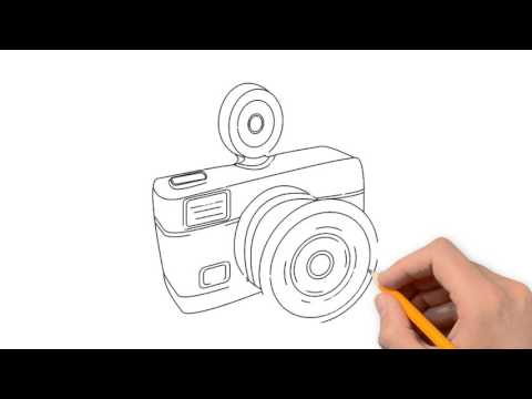 Camera Pencil Drawing at PaintingValley.com | Explore collection of ...