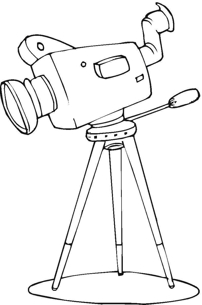 796x1200 Camera Drawing Free Download - Camera Picture Drawing