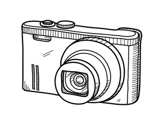 318x240 Camera Drawing Photos, Royalty Free Images, Graphics, Vectors - Camera Picture Drawing