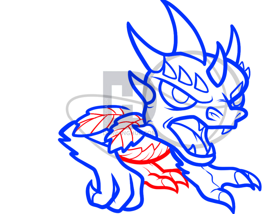 884x720 how to draw camo, skylanders, step - Camo Drawing