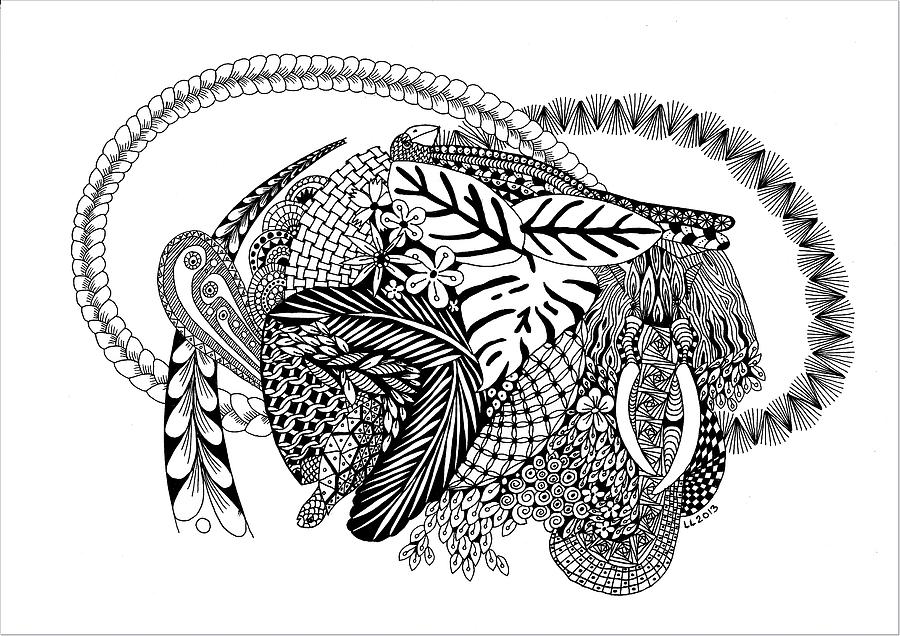 900x636 Camouflage Animals Drawing - Camouflage Drawing