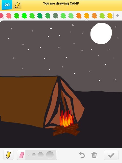 500x667 camp drawings - Camp Drawing