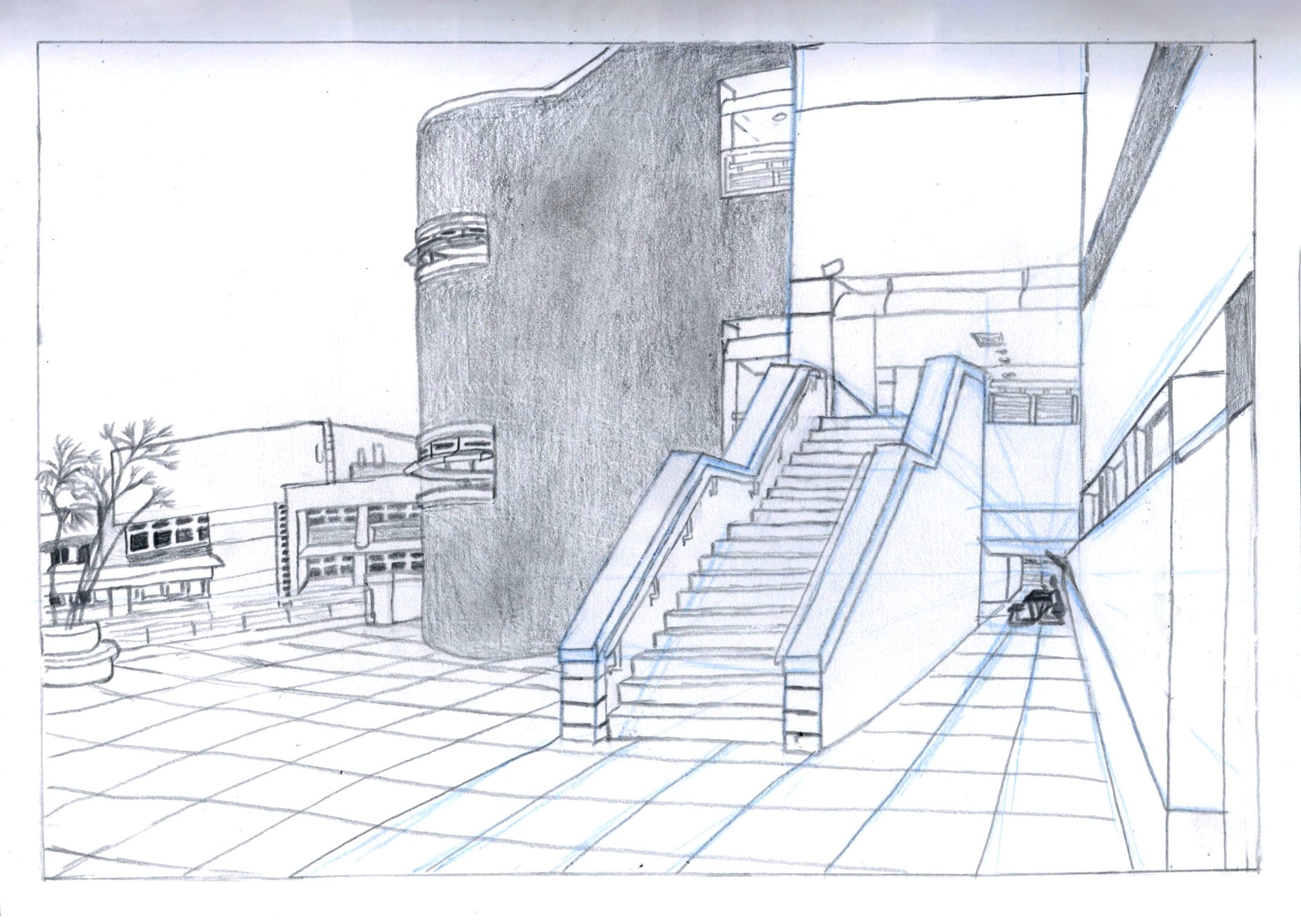 1920x1364 artstation - Campus Drawing