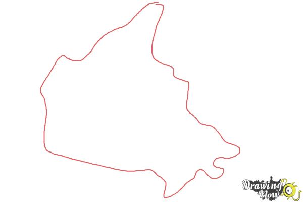 600x400 how to draw canada - Canada Drawing