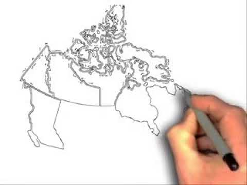 480x360 how to draw canada map step - Canada Drawing