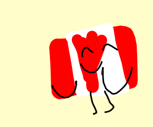 300x250 Canadian Flag Drawing - Canada Flag Drawing