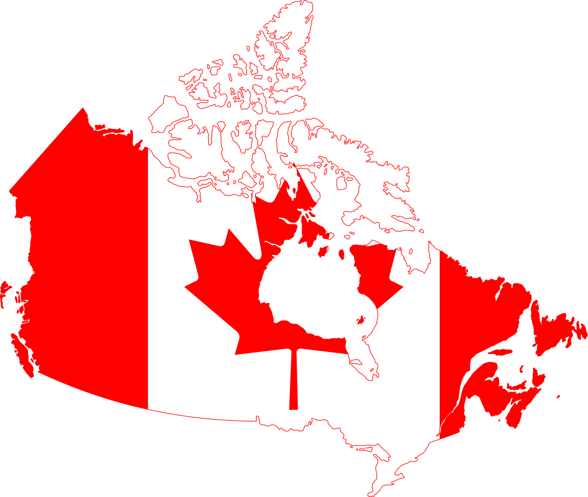 Canada Flag Drawing at Explore collection of