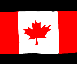 300x250 canada's flag drawing - Canada Flag Drawing