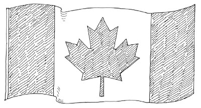 400x216 canada day activities for kids howstuffworks - Canada Flag Drawing