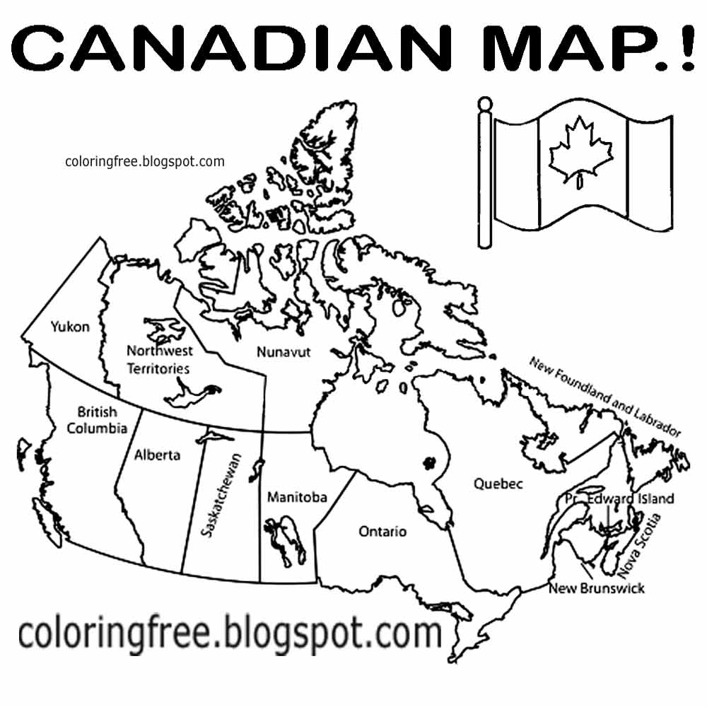 Canada Map Drawing at PaintingValley.com | Explore collection of Canada ...