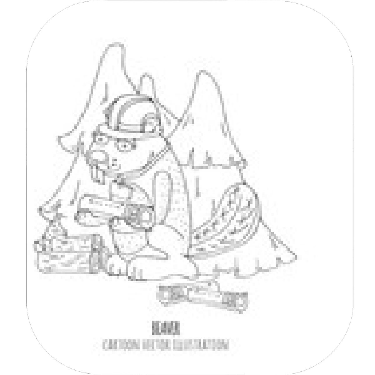 1200x1200 Designs Mein Mousepad Design Mousepad Selbst Designen - Canadian Beaver Drawing