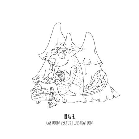 450x450 hand drawn doodle north american swamp beaver icon vector - Canadian Beaver Drawing